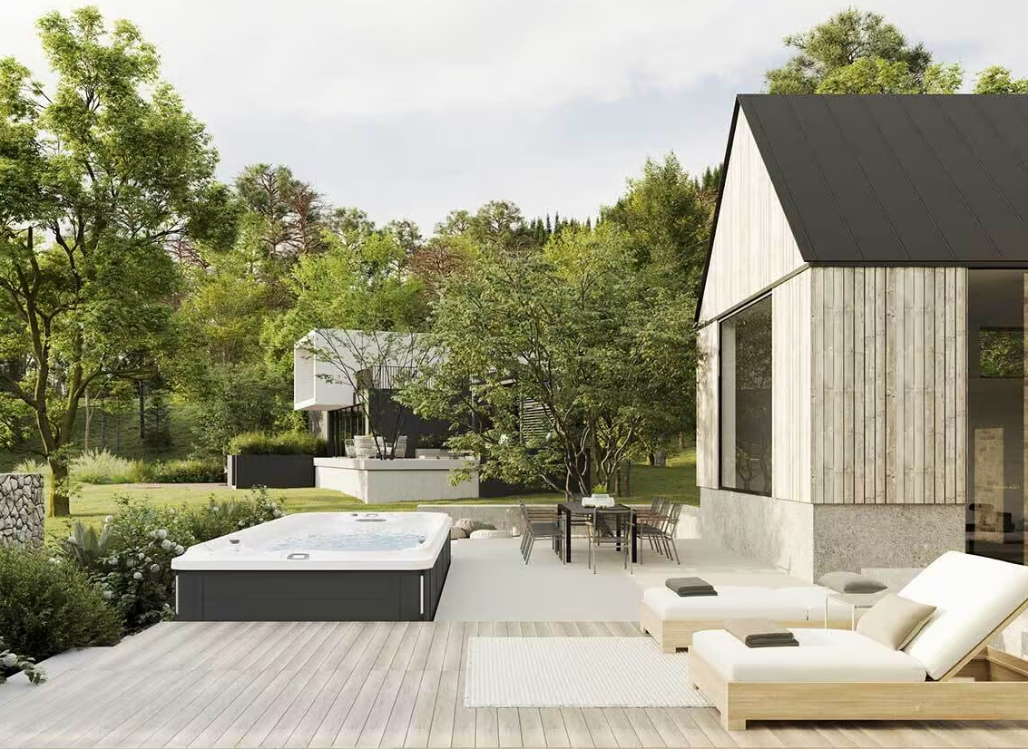 Spa de nage 5m avec 4 assises J-19 PowerPro Jacuzzi®